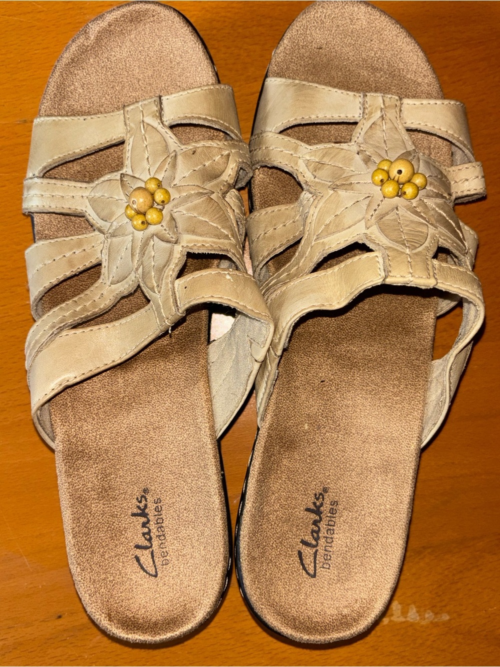 Clark’s leather sandals